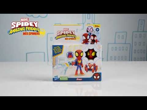 Marvel Spidey and His Amazing Friends Web-Spinners, Spidey Figure, Web-Spinning Accessory thumbnail