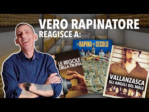 REAL BANK ROBBER reacts to VALLANZASCA, THE ROBBERY OF THE CENTURY and other films