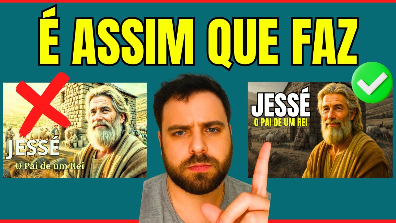 Vou te ENSINAR a fazer a melhor THUMBNAIL pro seu CANAL!