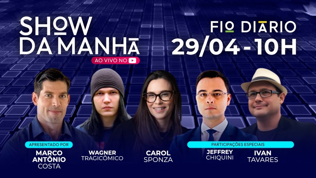 SHOW DA MANHÃ - O GOLPE ESTÁ AÍ...CAI QUEM QUER - 29/04/2025