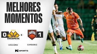 CRICIÚMA 0X1 CAMBORIÚ | CAMPEONATO CATARINENSE 2026 | MELHORES MOMENTOS