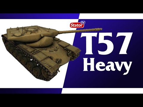 World Of Tanks: T57 Heavy - USA Power.  10,000 DMG  7 Kills