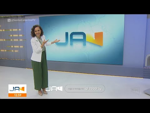 NSC | Último bloco do 'Jornal do Almoço SC' com Laine Valgas (05/08/2023)