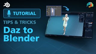 Cómo exportar caracteres DAZ a Blender 3.0 | Complemento difeomórfico | LucidManStudio