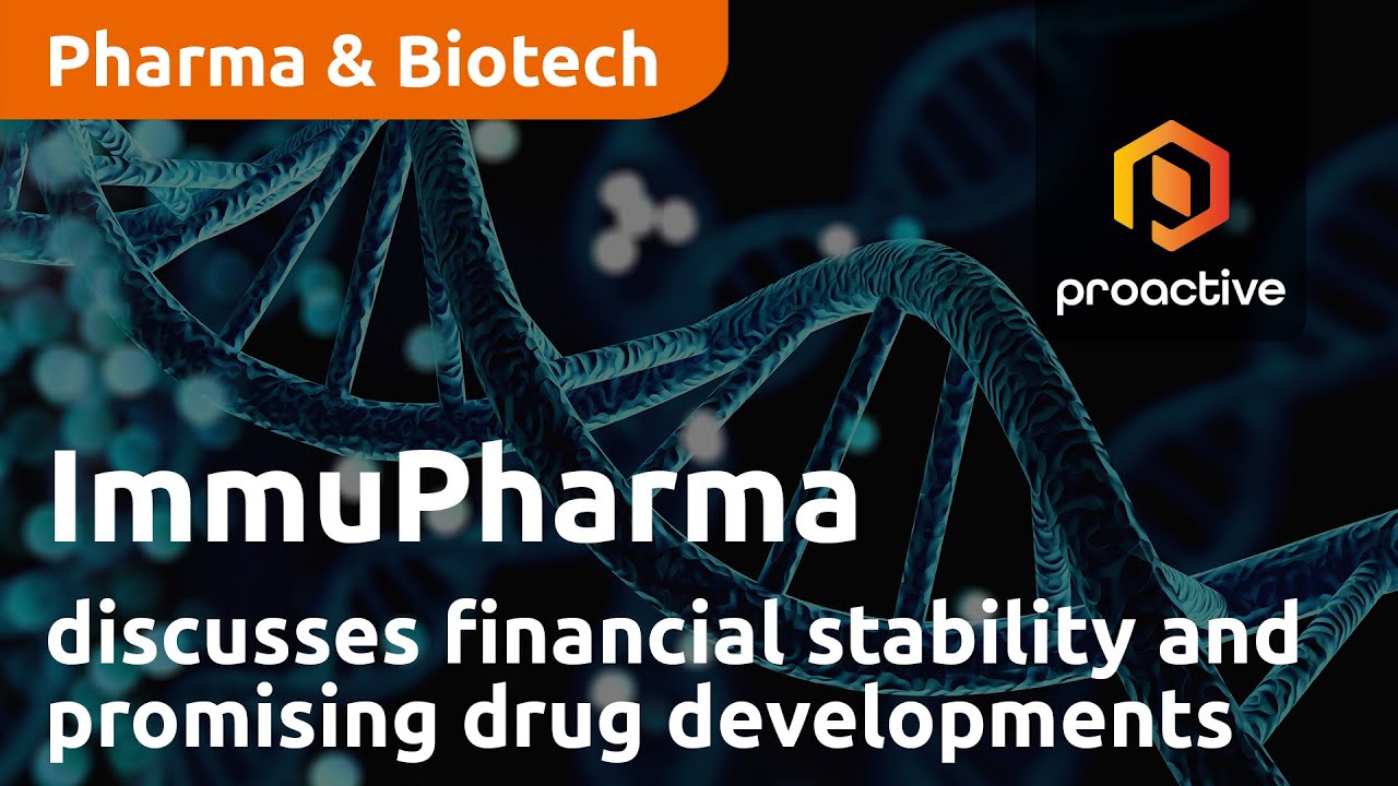 ImmuPharma CEO Tim McCarthy discusses financial stability and promising drug developments