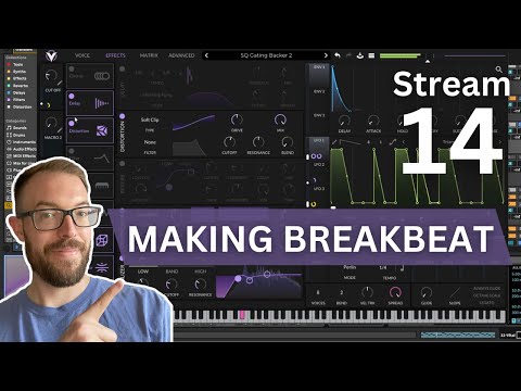 Writing BREAKBEAT from scratch // Ableton Live 11 // Live Stream 14