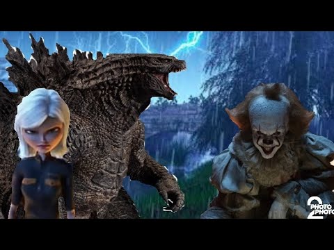 Godzilla and Susan Ginormica vs. Pennywise/ Pennywise's Death