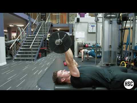 EZ BAR SKULL CRUSHER