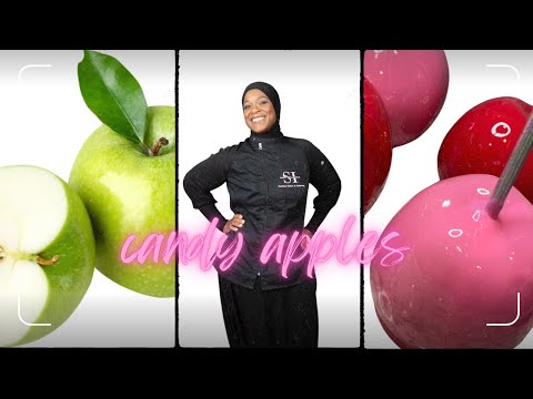 Pink Candy apples : Easy Step-by-Step Candy Apple Tutorial!