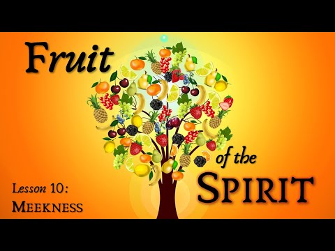 Fruit of the Spirit Lesson 10 Meekness