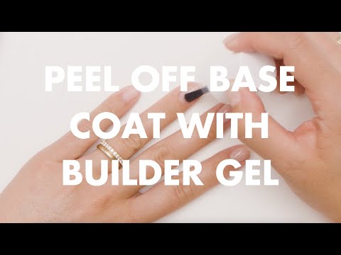 Peel Off Base Coat with Builder Gel | Olive & June