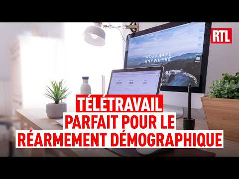 Working from home: ideal for... the birth rate! François Lenglet's editorial on RTL