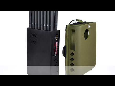 2020 the latest 16 antennas portable 5G mobile phone signal jammer