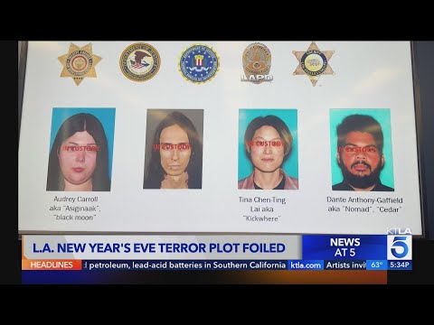2 New Year's Eve terror plots thwarted by federal authorities