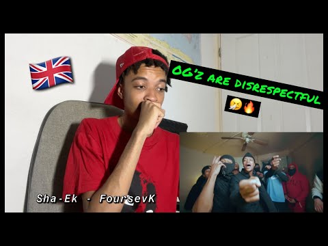 UK London Kid Reacts to - Sha Ek - FourSevK/G.O.M.D Pt. 2 🇬🇧 (Reaction) | @bpm_prodz