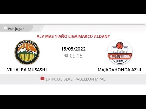 Alevín masc 11 VILLALBA MUSASHI - MAJADAHONDA