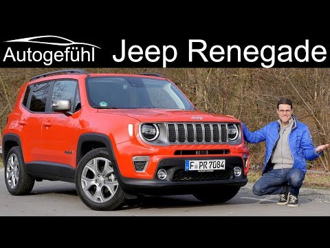 External Review Video jR8y3JZszX4 for Jeep Renegade facelift Crossover (2018)