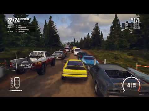 My best run yet! #wreckfest RALLY TROPHY (1 lap)