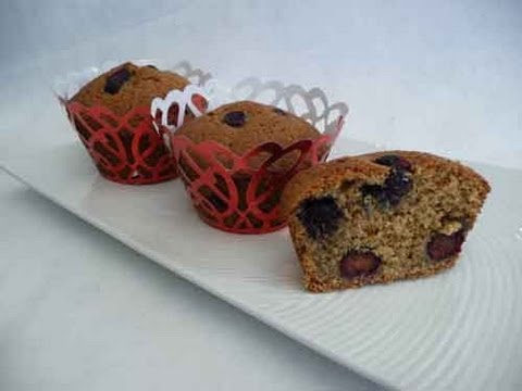 Whole Wheat Blueberry Muffins Recipe | Show Me The Curry