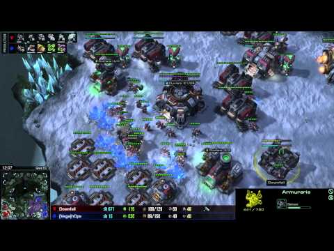 (HD953) Downfall vs hOpe - TvZ - Heart of the Swarm [FR]