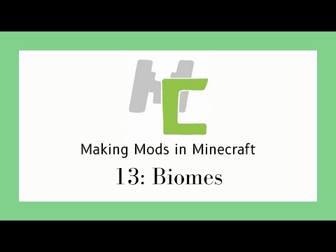 Making Mods in Minecraft -- 13: Biomes [MCreator 2022.2]