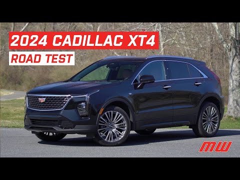 Big Style And Tech Updates for the 2024 Cadillac XT4 | MotorWeek Road Test