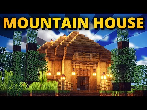 Mountain House | Minecraft Timelapse #Shorts