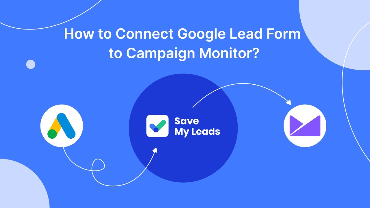 How to Connect Google Lead Form to Campaign Monitor