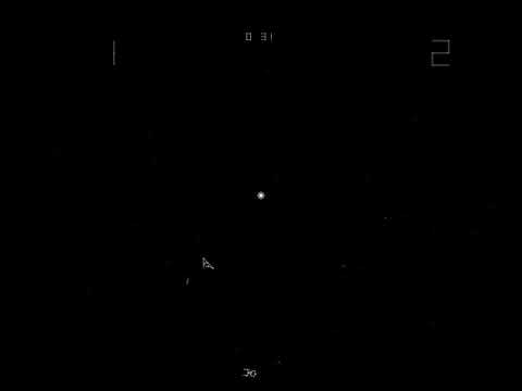 Data Driven Gamer: Space Wars - Game 5 (Cinematronics, 1977 arcade, 60fps)