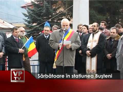 Sărbătoare în staţiunea Buşteni