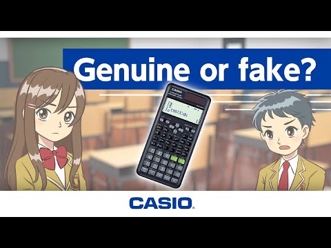 CASIO/Scientific calculator, genuine or fake? (15 sec.)