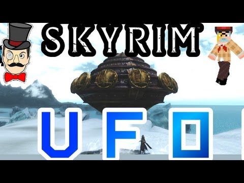 Skyrim Mods - UFO ! Alien Flying Saucer Mod !