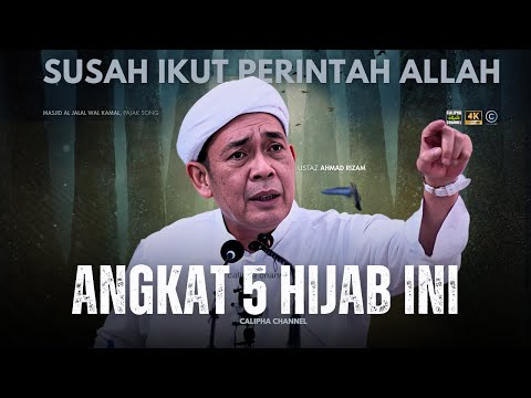 USTAZ AHMAD RIZAM - BUANG HIJAB INI YANG BUAT KITA SUSAH IKUT ALLAH