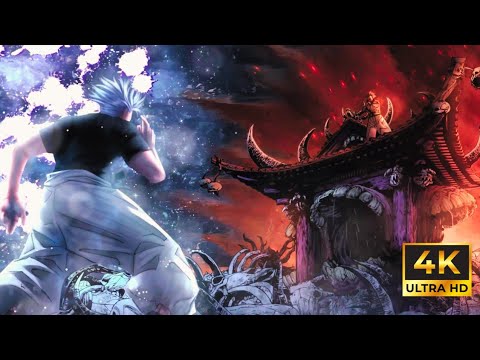 GOJO VS SUKUNA FULL FIGHT [AMV + EDITING SCENE 4K] | LADY GAGA - JUDAS | JUJUTSU KAISEN