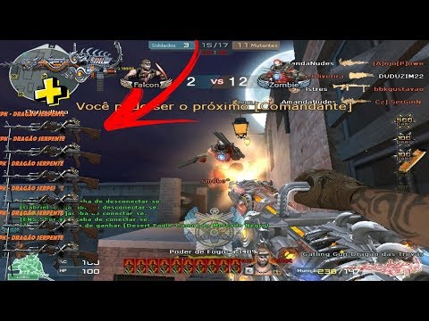 CF AL Heroi x Vilarejo Gatling gun Vip (GG VIP) - Modo Mutante