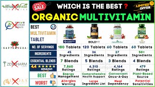 🌿 Best Multivitamin Tablet for Men and Women in 2024 | Natural & Organic