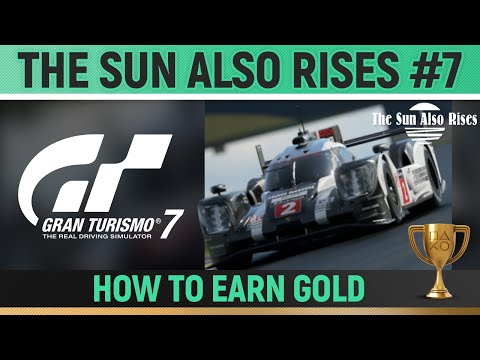 Gran Turismo 7 - Porsche Showdown - The Sun Also Rises 🏆 How to Earn Gold (Drag Race)