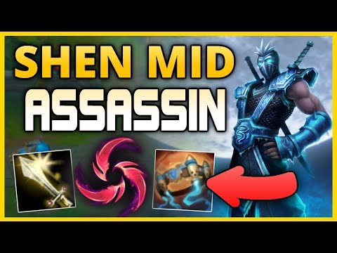 WHEN #1 SHEN EU GETS MID... HAIL OF BLADES IS BROKEN (LITERALLY) | League of Legends