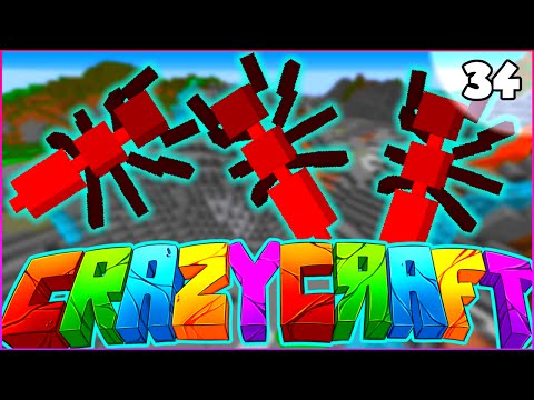 PeteZahHutt - Minecraft CRAZY CRAFT 3.0 SMP - "RED ANT DIMENSION" - Episode 34