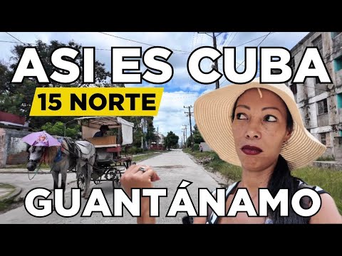 Así está Cuba hoy. Calle 15 Norte GUANTÁNAMO calle por calle.