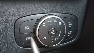 Lights controls for Ford Focus