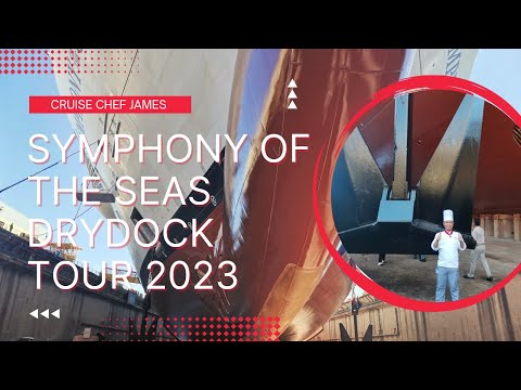 Under the Symphony of the Seas | Dry dock tour