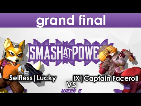 S@P9 #2 - Selfless | Lucky (Fox) Vs IX | Captain Faceroll (Sheik) SSBM Grand Final