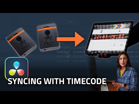 How To Sync Audio and Video with LTC Timecode - Tentacle Sync, Deity TC-1, Davinci Resolve TUTORIAL