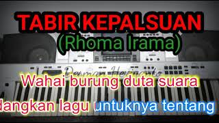 Download lagu TABIR KEPALSUAN | Rhoma Irama | KARAOKE Dangdut Original Versi KN2400 mp3
