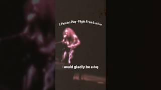 Jethro Tull perform Flight From Lucifer sect of A Passion Play on their 1973 US tour in Los Angeles