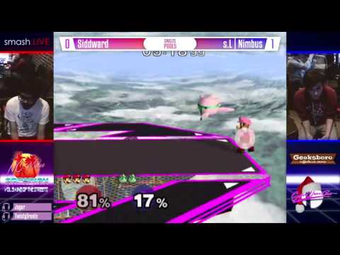 NC Arcadian III Pool 4 WS - Siddward (Luigi) vs s.L | Nimbus (Jigglypuff)