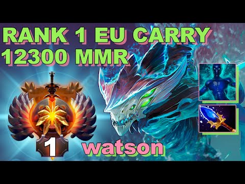 adamant Morphling - 12300 MMR RANK 1 EU CARRY - Watson