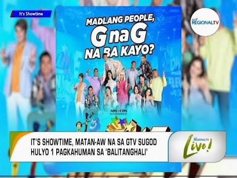 GMA Regional TV Live: It's Showtime, Makita Na Sa GTV
