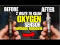 2 Fast Easiest Ways On How To Clean Oxygen Sensor Without Removing It Cleaning O2 Sensor